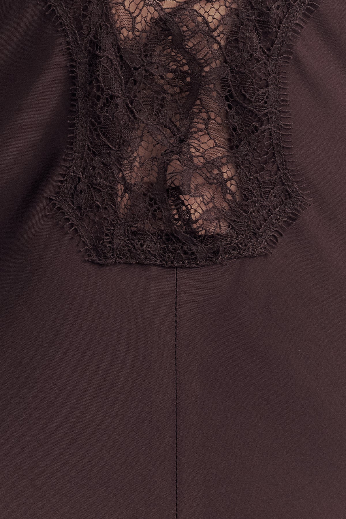 ALLEGRA LACE PANELLED MAXI DRESS - ESPRESSO - Image 5