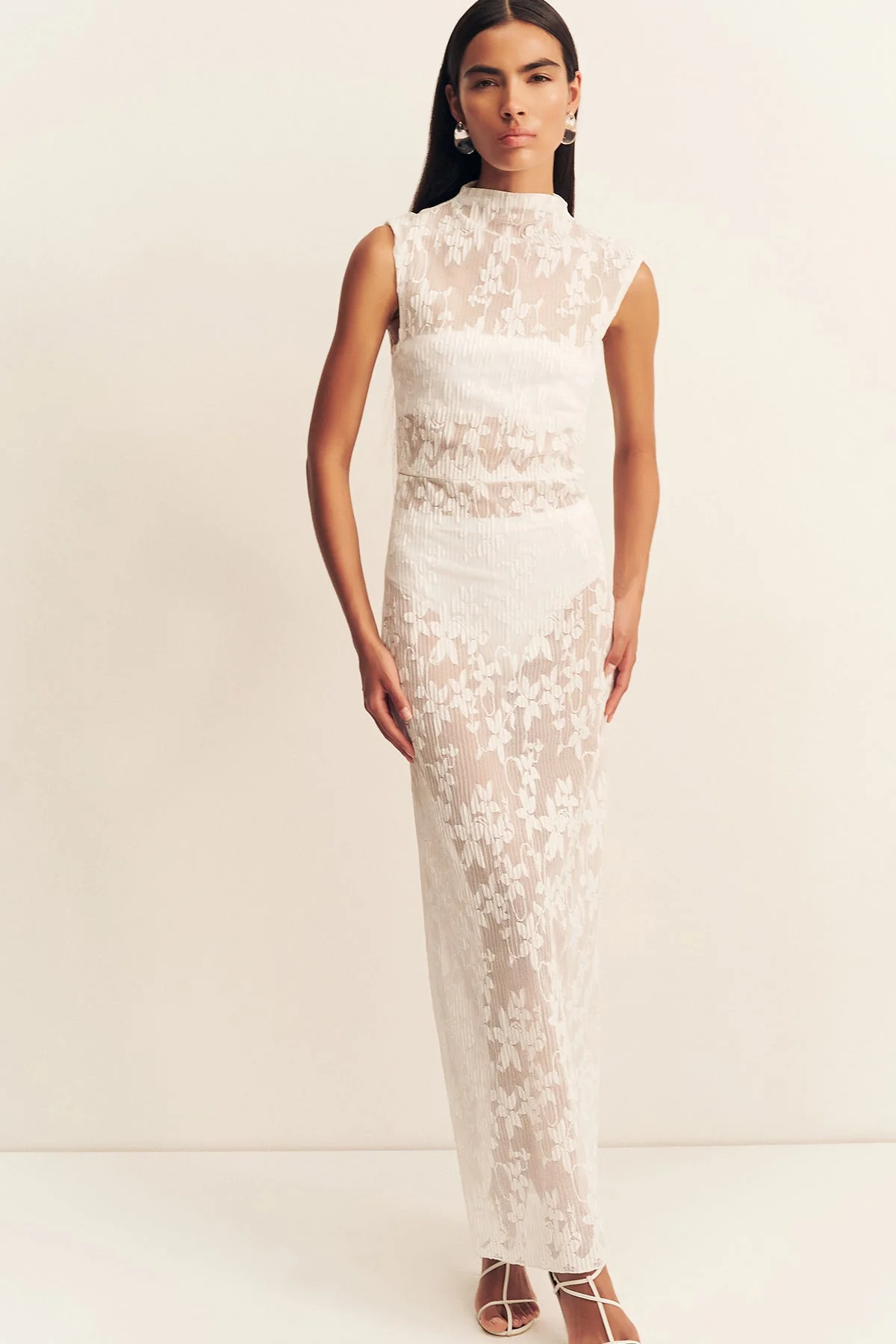 BINX HIGH NECK MAXI DRESS - Image 2