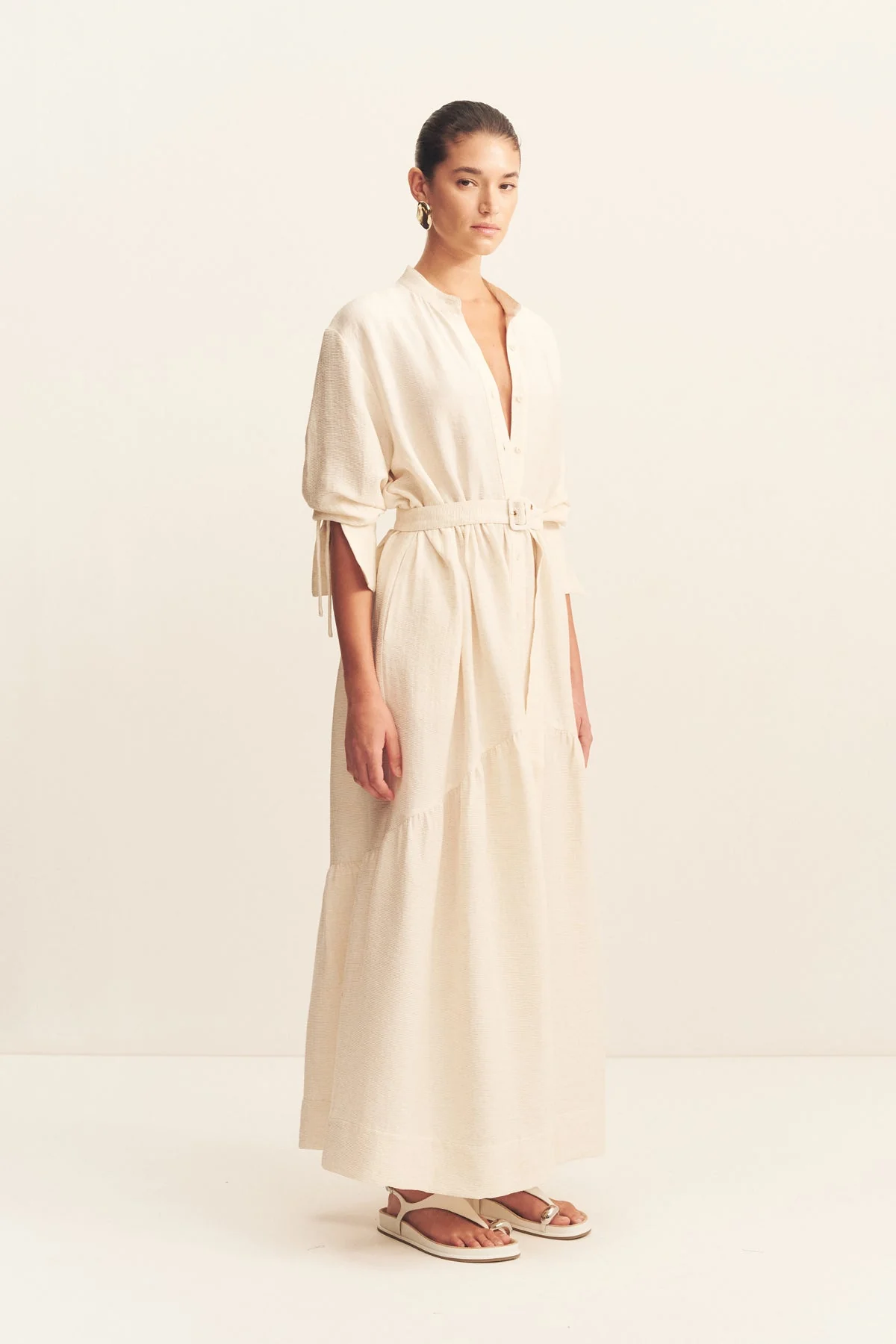 JASPER TIERED MAXI DRESS - RESIN - Image 3
