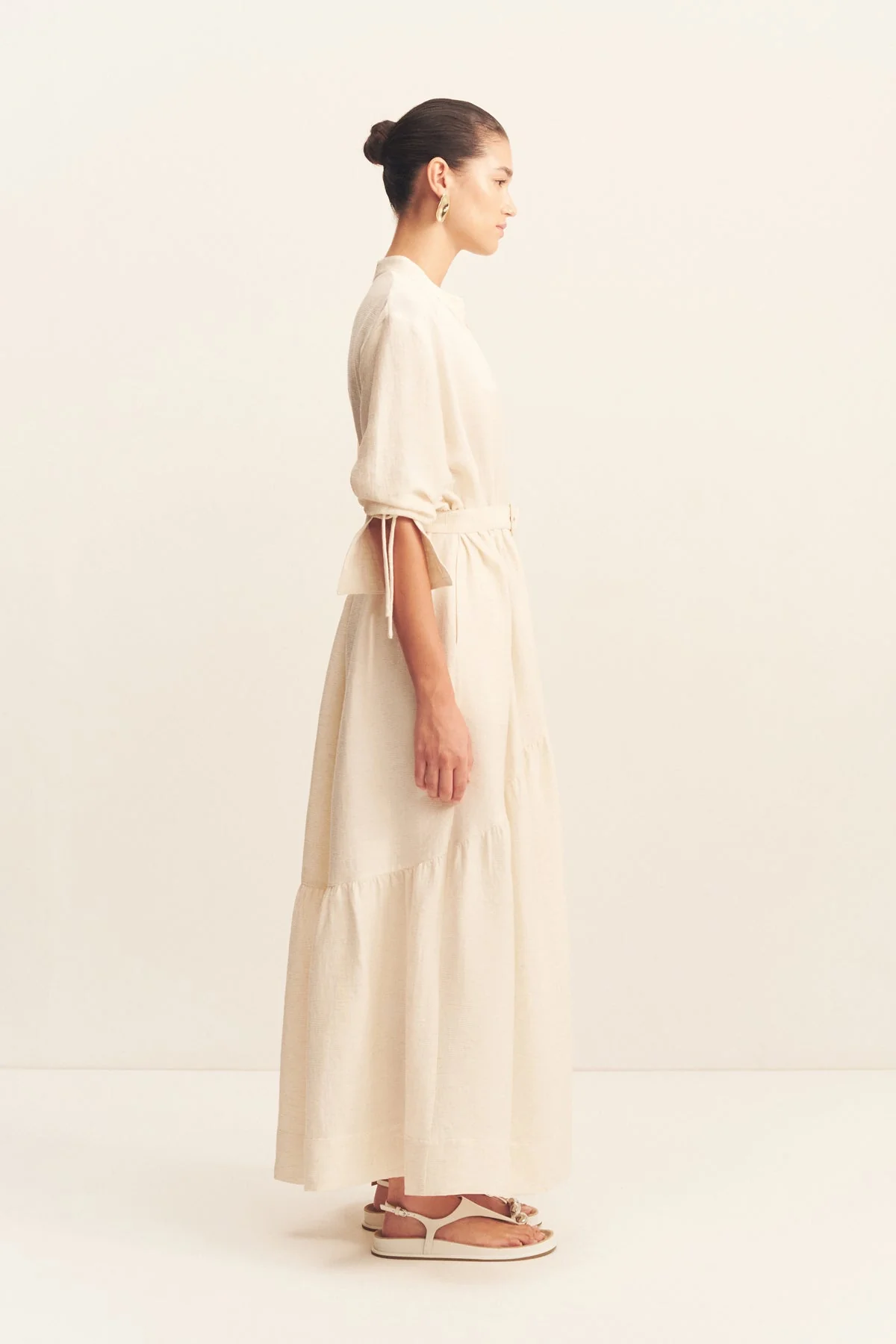 JASPER TIERED MAXI DRESS - RESIN - Image 4