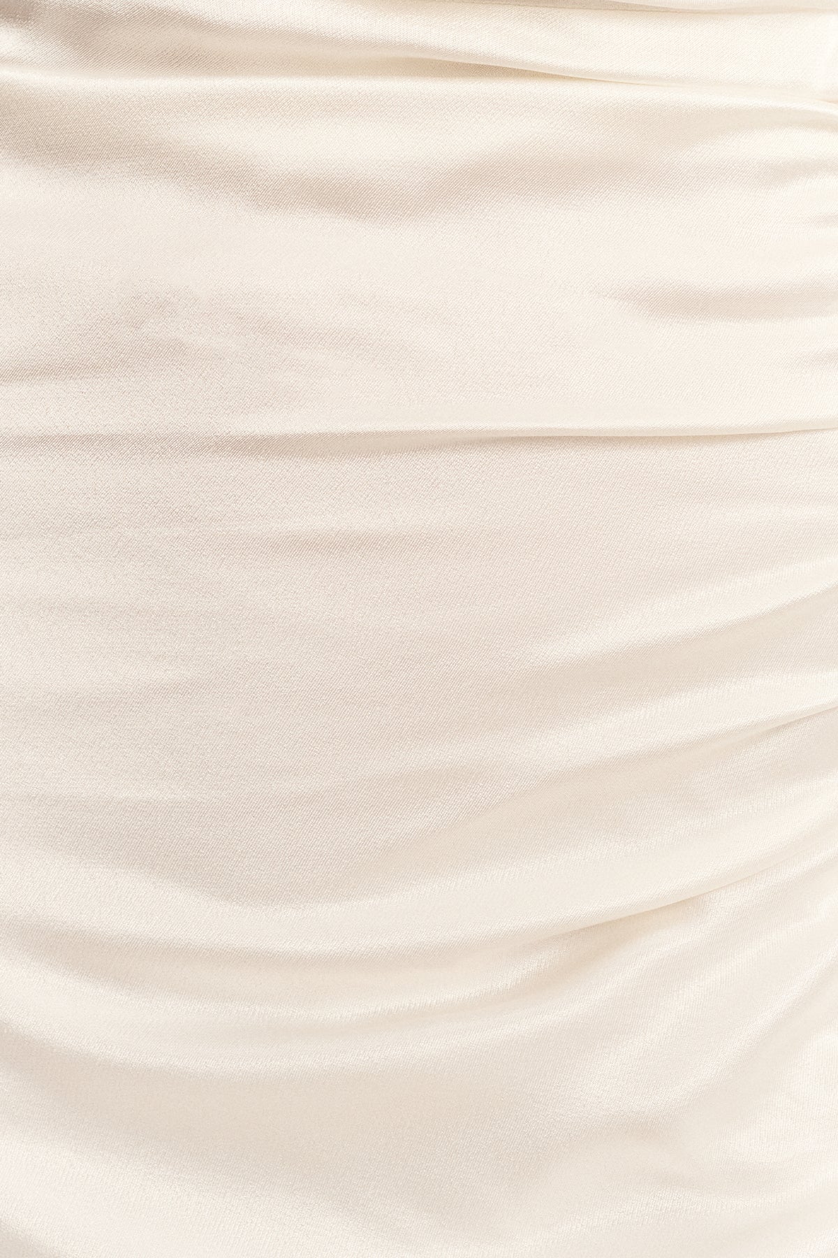 LA LUNE PLUNGED LONG SLEEVE MAXI DRESS - WHITE - Image 7
