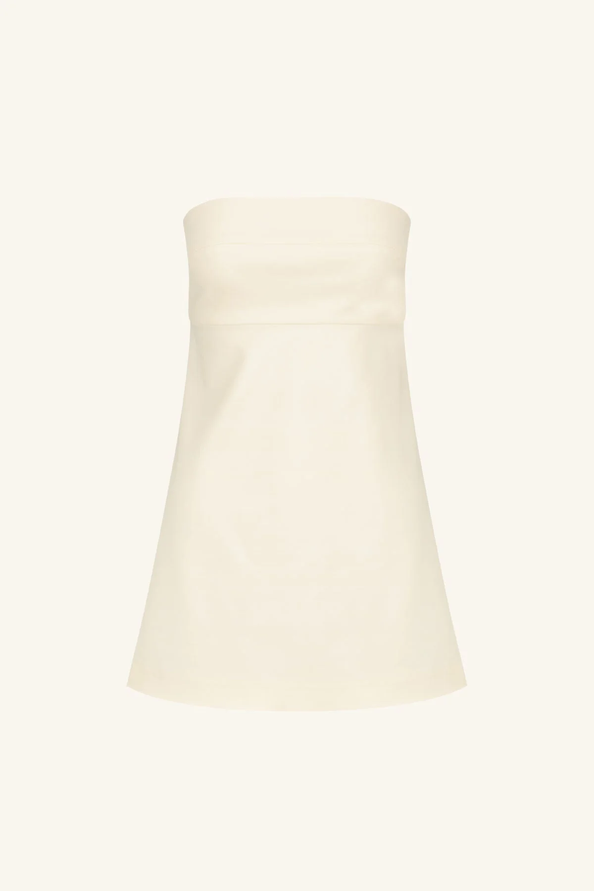 LANI STRAPLESS MINI DRESS - RICE - Image 8