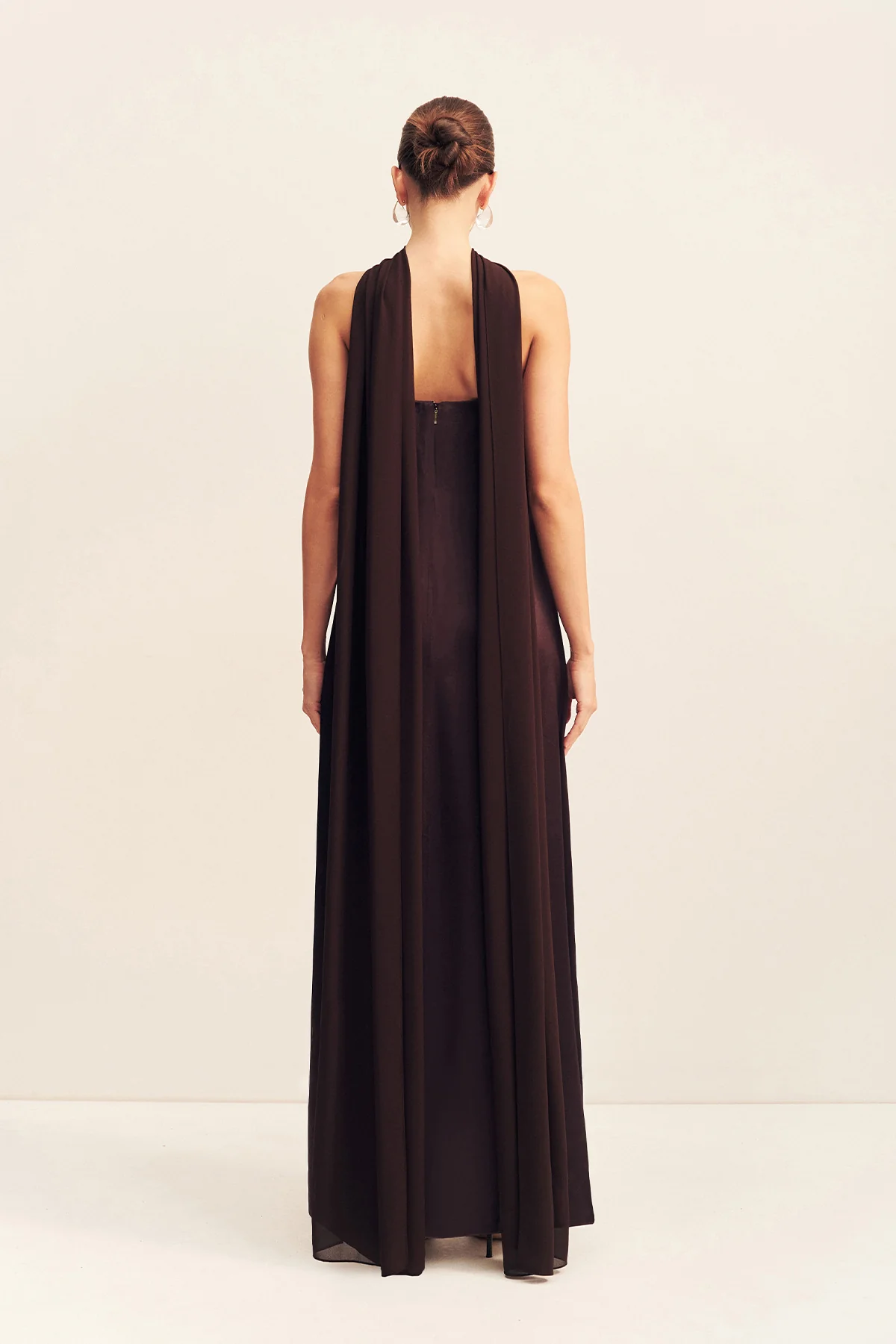 LUCENT SCARF  - ESPRESSO - Image 5