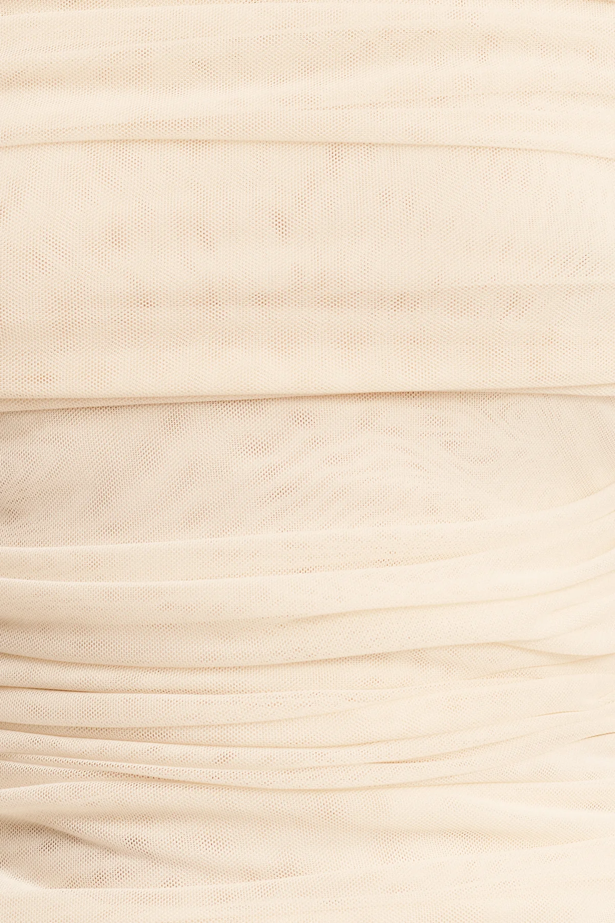 MIRA LONG SLEEVE OFF SHOULDER TOP - IVORY - Image 6