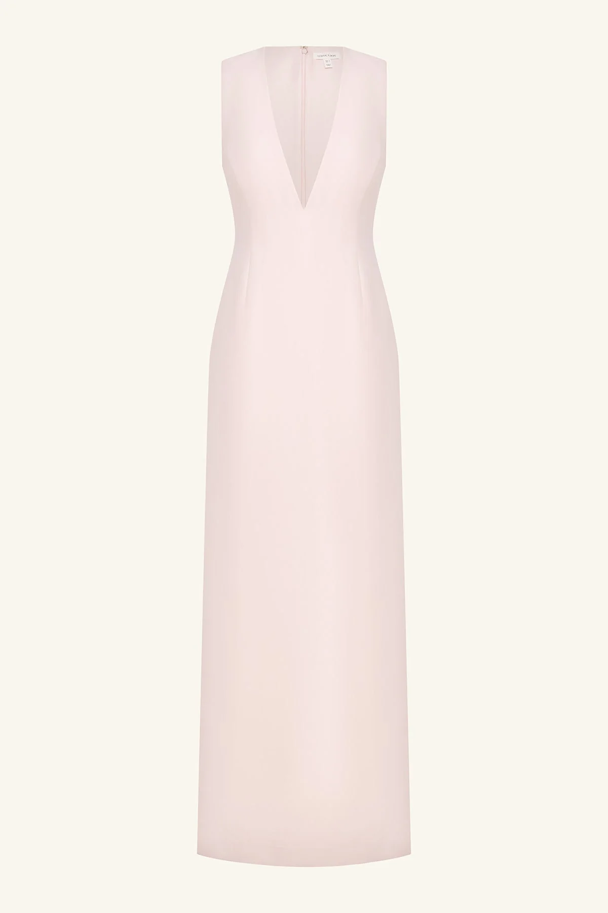 OTIS PLUNGED FITTED MAXI DRESS - FAIRYFLOSS - Image 7