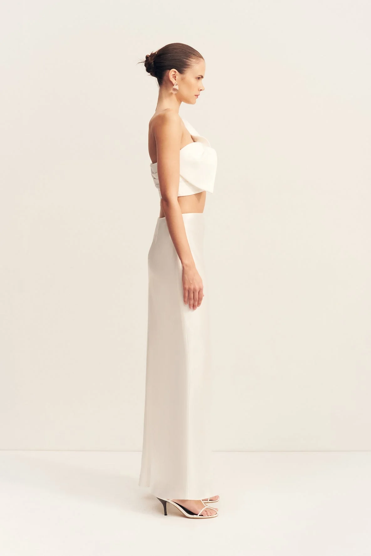 OTIS TWIST KNOT TOP - IVORY - Image 3