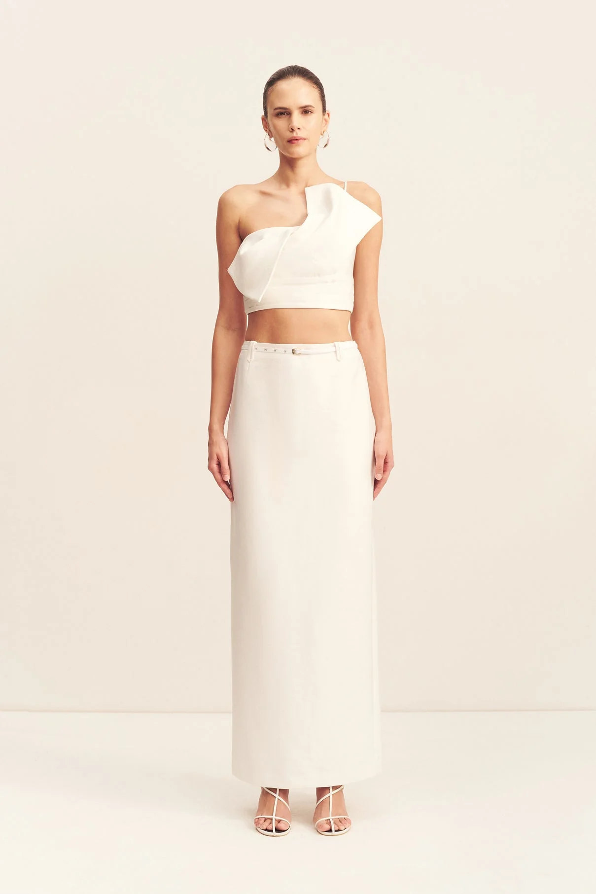 OTIS TWIST KNOT TOP - IVORY - Image 5