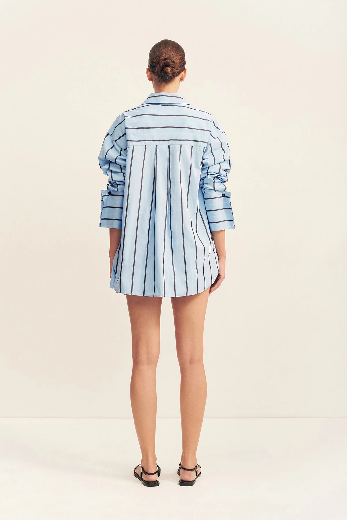 SAXON COTTON OVERSIZED SHIRT - Image 5