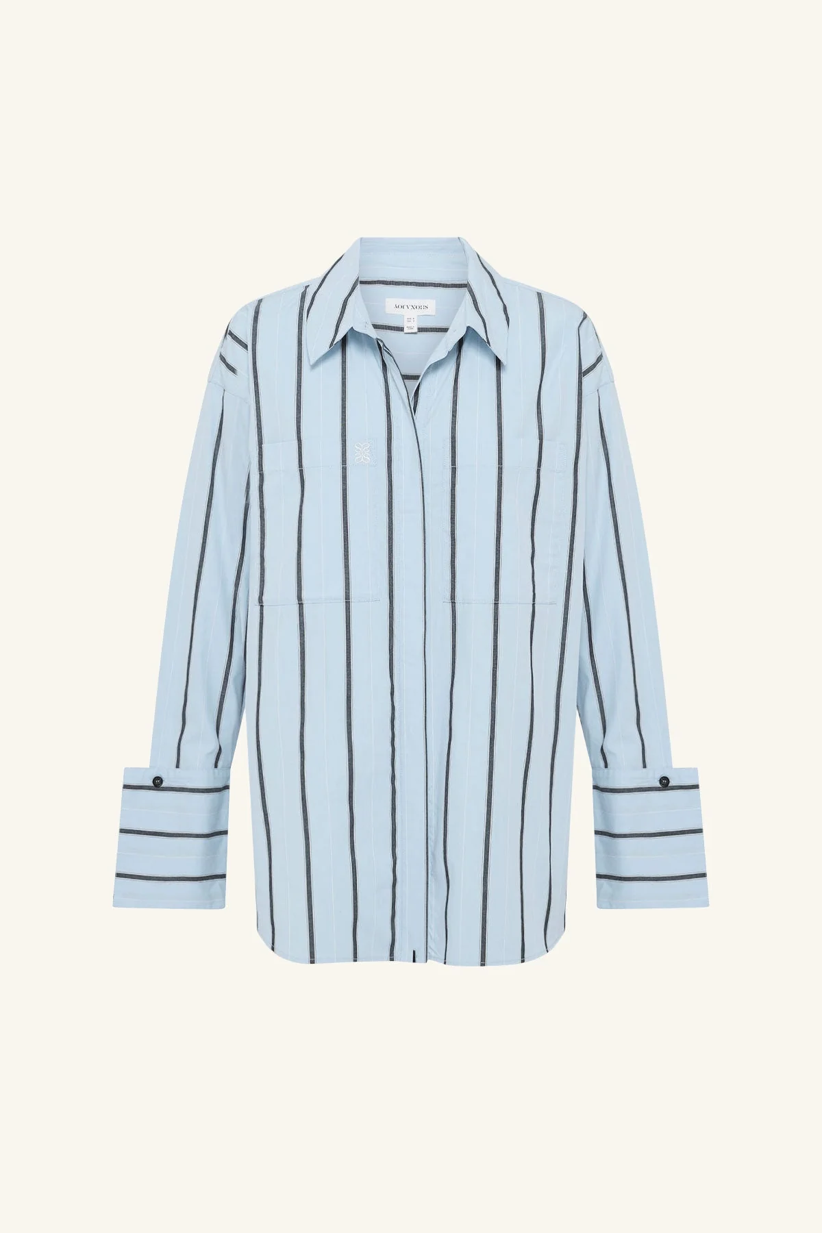 SAXON COTTON OVERSIZED SHIRT - Image 7