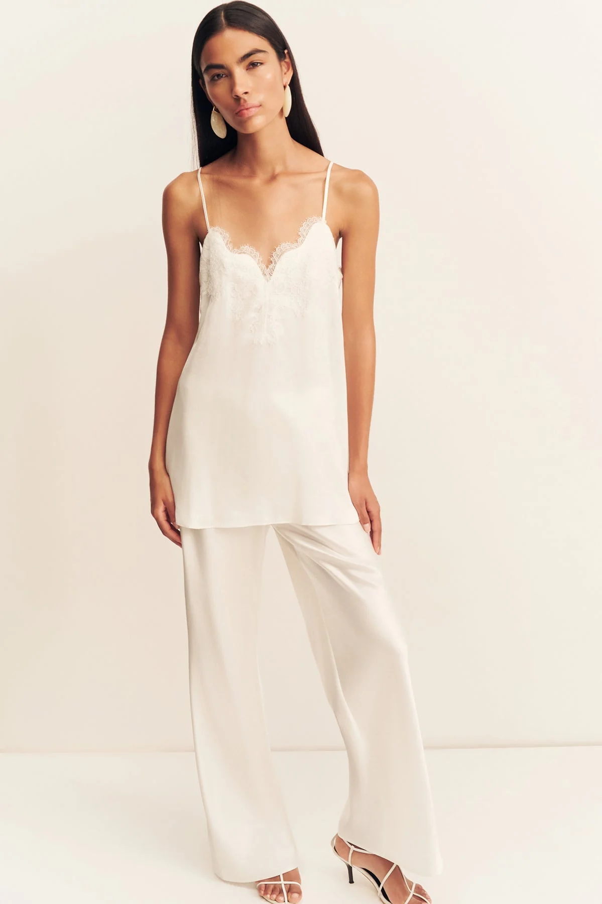 SIMONA LACE CAMI - IVORY - Image 2