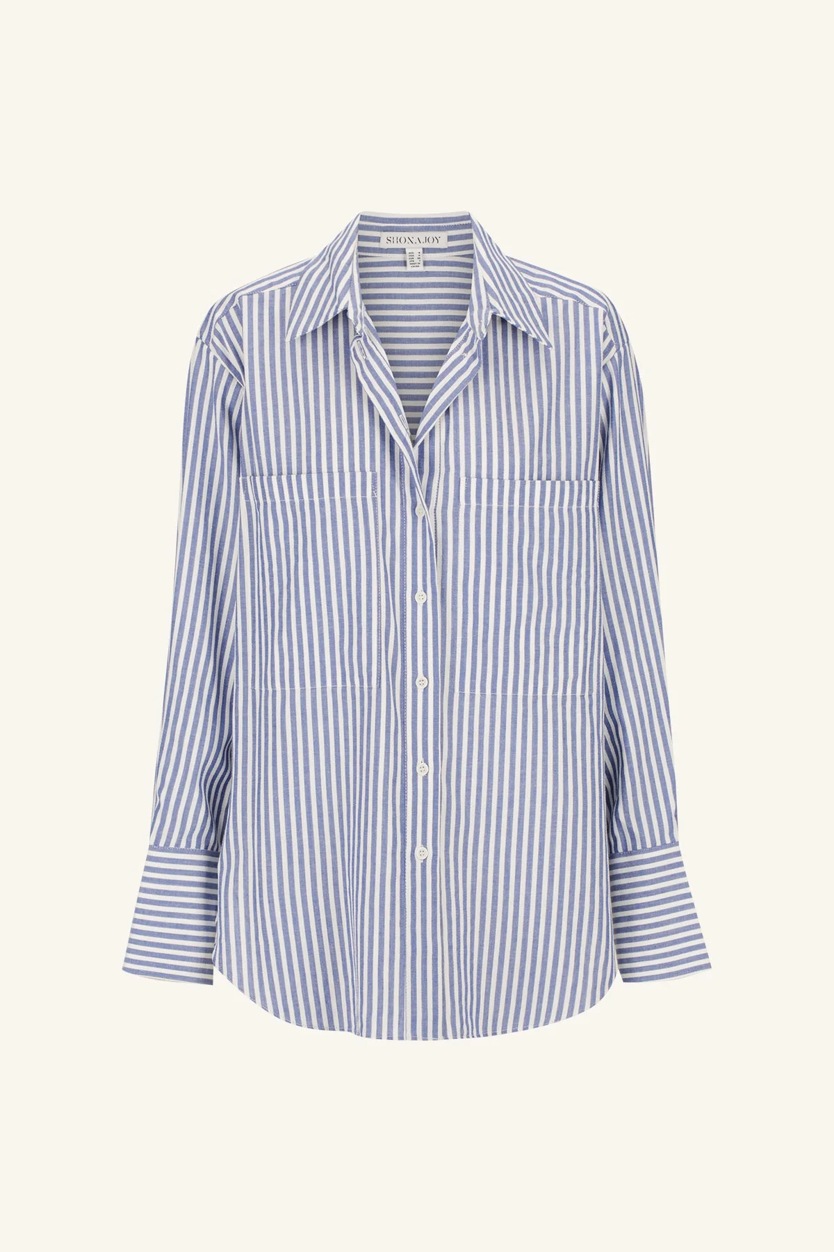 YASMINE CURVED HEM SHIRT - Image 7